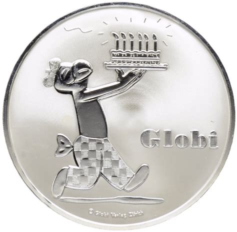 Francs Globi Trial Suiza Presente Numista