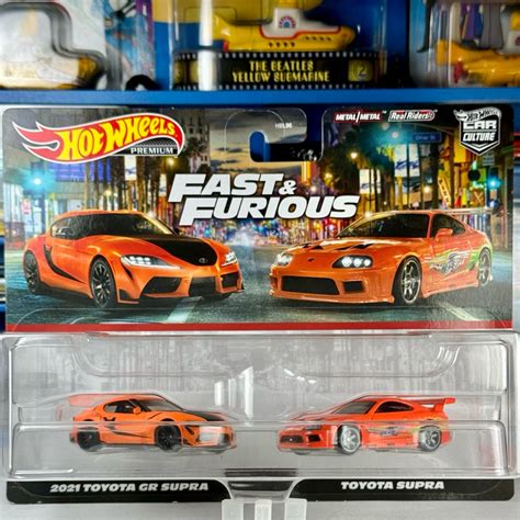 Hot Wheels Toyota Gr Supra Toyota Supra Fast Furious Car Culture Pack Shopee