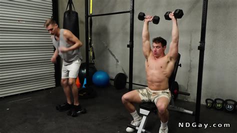 Big Cock Gays Anal Fuck In The Gym In Various Positions