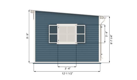 12x24 Garden Shed Plans