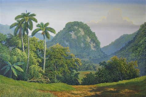 Historia Y Evolución De La Pintura Artística Paisajes Cubanos Al Oleo
