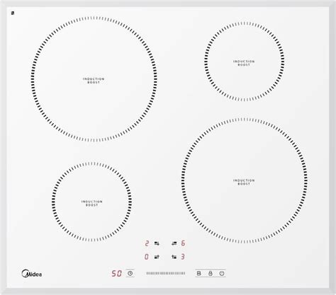 Варочная поверхность Midea MIH64721FW купить по низкой цене с доставкой ...