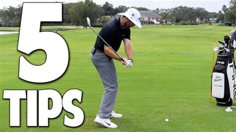 5 Tips To Hit Your Irons Pure And Straight • Top Speed Golf