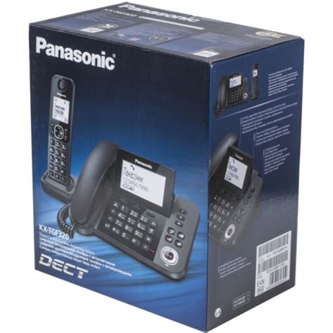 Радиотелефон Panasonic KX-TGF320RUM — купить в интернет-магазине ОНЛАЙН ...