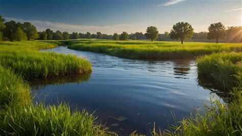 premium photo healthy environment clean air water  green spaces