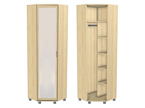 ШК-2814 Шкаф угловой с/з. Коллекция Мелисса. ЛЕРОМ (Пенза)