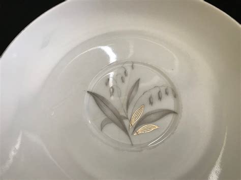 Three Kaysons Fine China Golden Rhapsody Saucer Plates Etsy