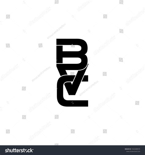 Bvc Letter Original Monogram Logo Design Royalty Free Stock Vector