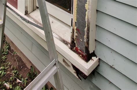 how to fix rotted wood siding