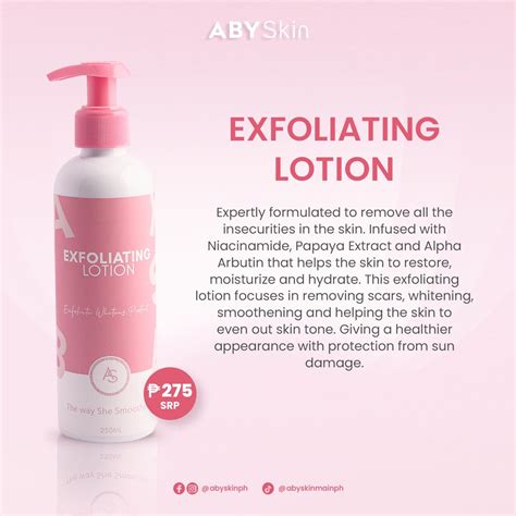 Aby Skin Exfoliating Lotion Ml Lazada Ph