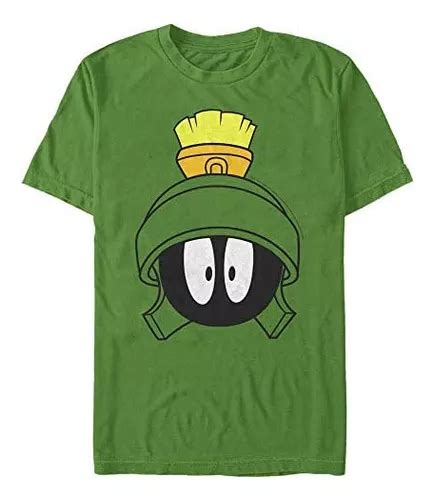 Looney Tunes Polera Marvin Martian Face Para Hombre Kelly Cuotas Sin