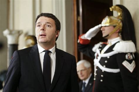 Matteo Renzi chargé de former le nouveau gouvernement italien La Presse