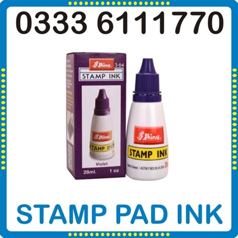 stamp pad ink price  pakistan ink bottle