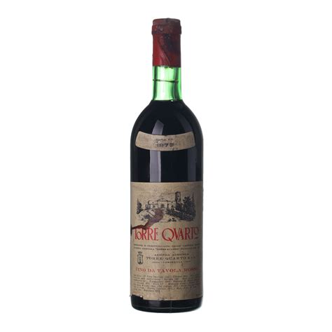 1973 Vino Rosso Torre Qvarto | VIATEMPIA.CZ