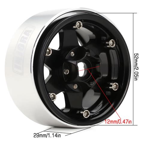 Алюминиевый обод колеса с ЧПУ 1,9 дюйма с отрицательным смещением ...