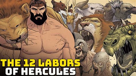 The 12 Labors of Hercules - Complete - Greek Mythology - YouTube