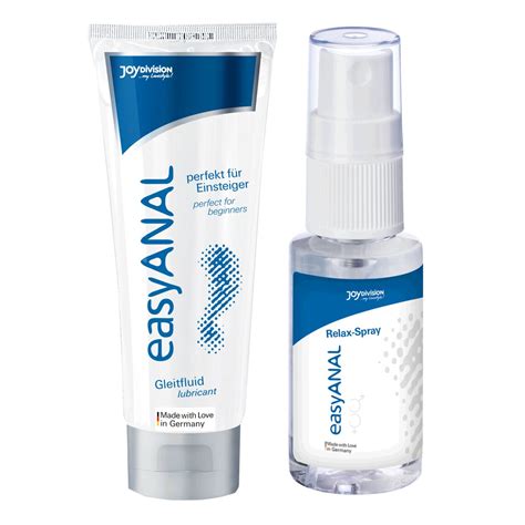 Easy Anal Starter Set Lubricante Relax Spray Anal Spray