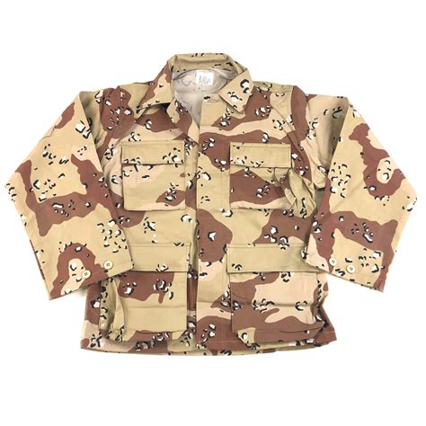 mil spec bdu shirt  color desert camo venture surplus