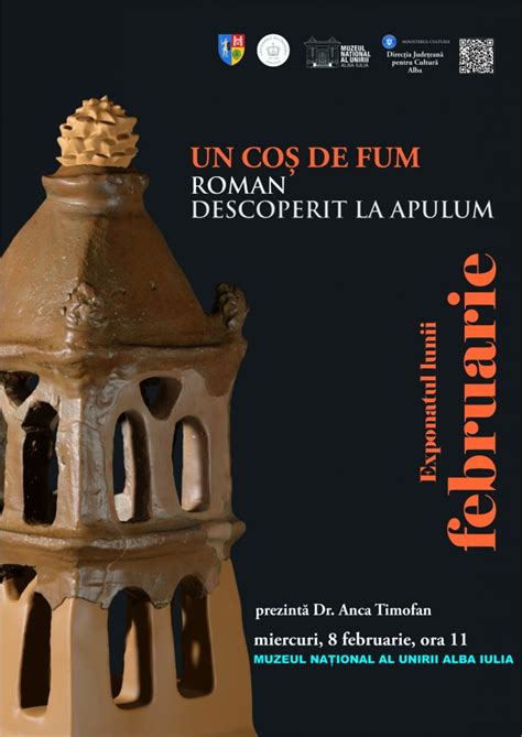 Exponatul lunii februarie UN COȘ DE FUM ROMAN DESCOPERIT LA APULUM