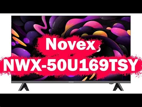 Телевизор Novex NWX-50U169TSY - YouTube
