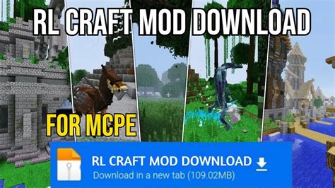 RL CRAFT Mod For Minecraft Pe 1 21 Rl Craft Addon For Minecraft Pe 1