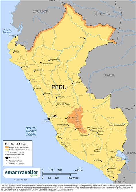 Peru Travel Advice & Safety | Smartraveller