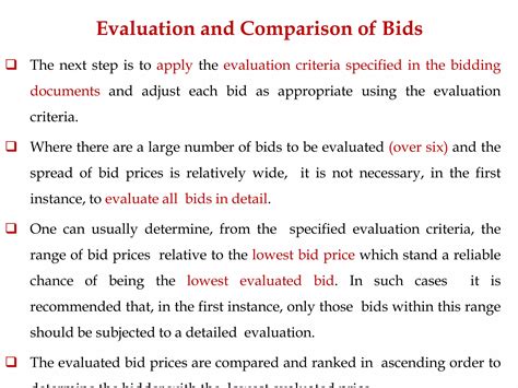 bid submission  evaluation pptx