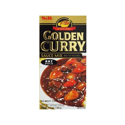 S B Japanese Curry Roux Hot G Oceanic Supermarket