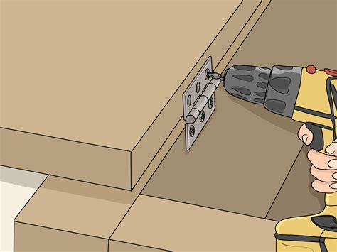 How to Install Cabinet Hinges (with Pictures) - wikiHow