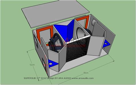 ukuran skema box speaker turbo   artofit