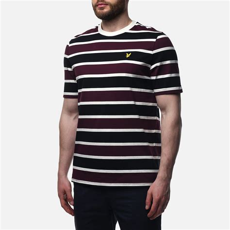 Мужская футболка Lyle & Scott Stripe Relaxed Fit, TS2002V-Z562