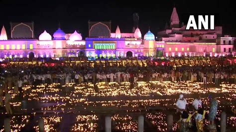 PM Modi Inaugurates Deepotsav Celebrations In Ayodhya