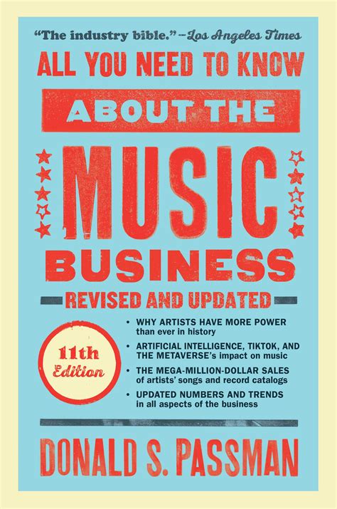 All You Need to Know About the Music Business eBook by Donald S