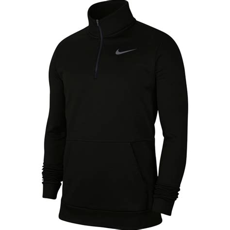 Nike Mens Therma Long Sleeve 14 Zip Training Top Bobs Stores