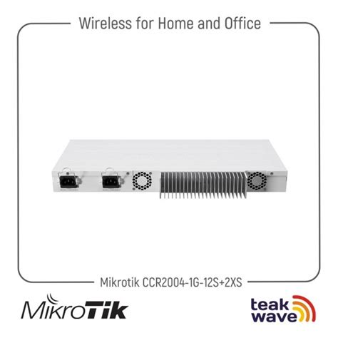 Jual Mikrotik Cloud Core Router CCR-2004-1G-12S+2XS - Teakwave