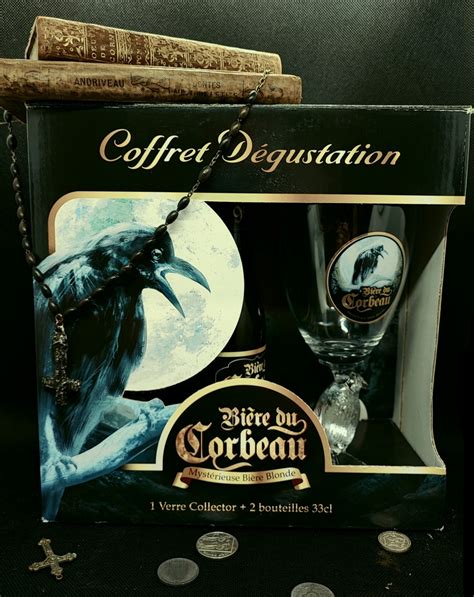 Coffret De Bi Re Du Corbeau Blonde X Cl Verre La Taverne Maudite