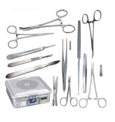 Venous Cut Down Surgical Instruments Box Cut Down Instruments Tray Made