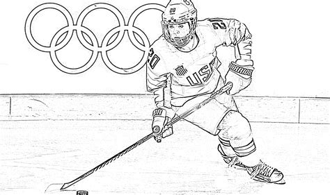 11 Free Hockey Coloring Pages For Kids