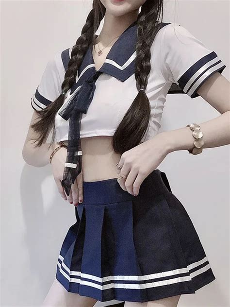 Sexy Women Sexy School Girl Costumes Cosplay Babydoll Nightdress Erotic Lingerie Suspender