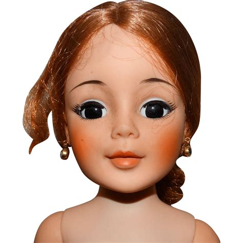 Madame Alexander S Nude Redhead Vinyl Portrait Doll Redhead Madame Alexander