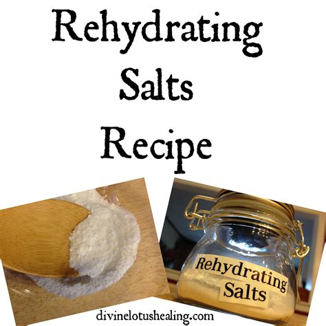 Rehydration Salts Recipe