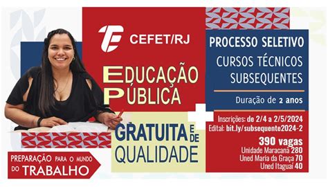 Cefet Rj Divulga Edital Que Oferta Vagas Para Cursos T Cnicos