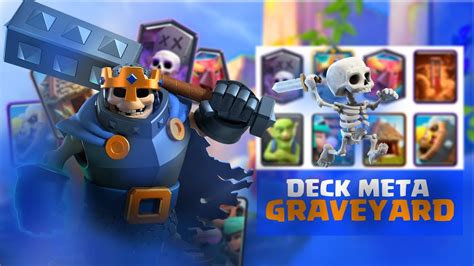 This Graveyard Deck Is So Broken 🤩 Clash Royale Youtube