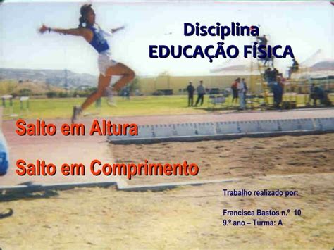 Atletismo Saltos Altura Comprimento Ppt