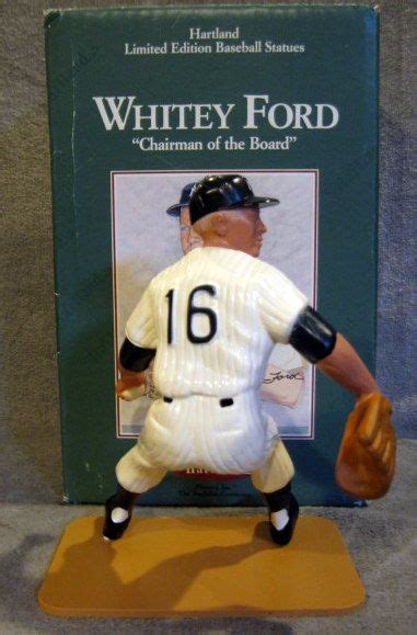 Lot Detail 1990 Whitey Ford Hartland Statue Wbox