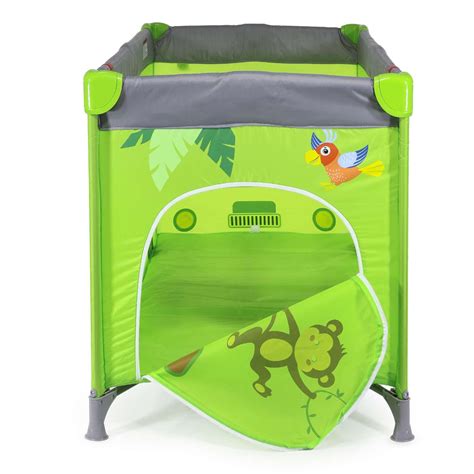 Кровать-манеж Babyton Green bus купить по цене 18990 ₸ в интернет ...