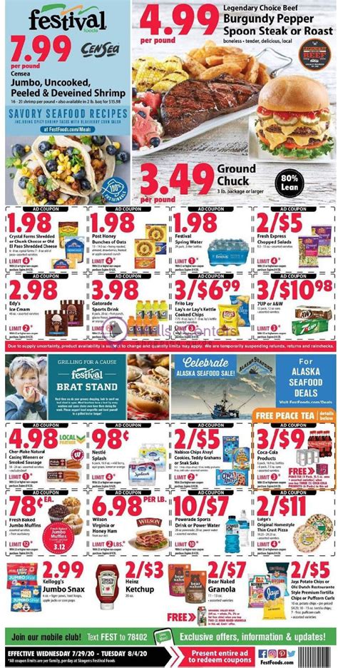 Festival Foods Weekly Ad - sales & flyers specials - MallsCenters