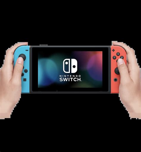 ᐉ Портативна ігрова приставка Nintendo Switch With Neon Blue And Neon Red Joy Con купити в Києві