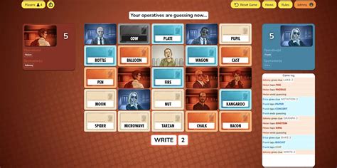 play codenames   browser game