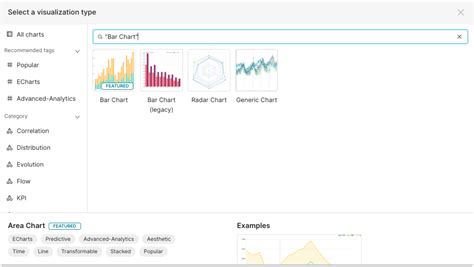 bar chart chart walkthroughs
